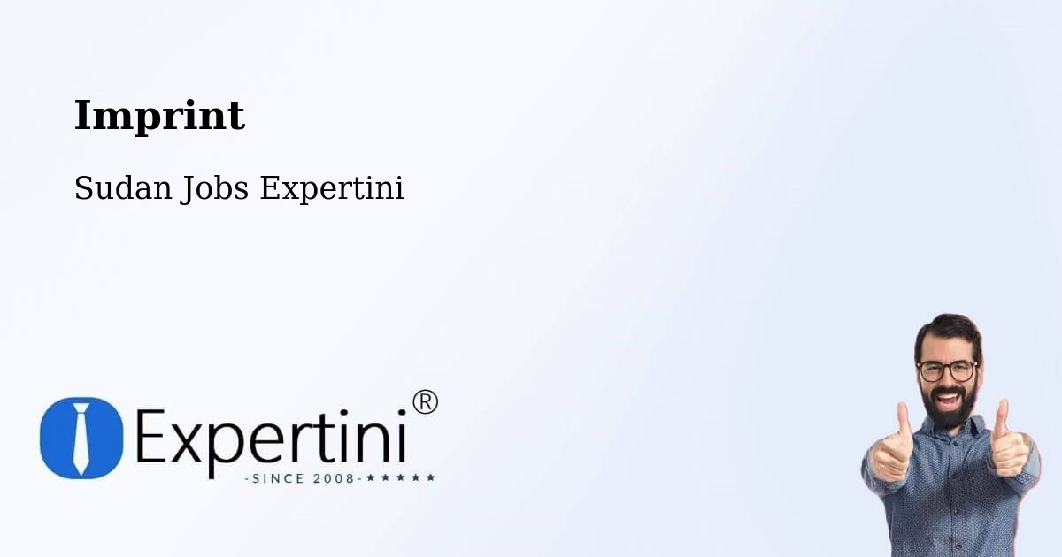 Imprint – Ad Douiem - Sudan Jobs Expertini